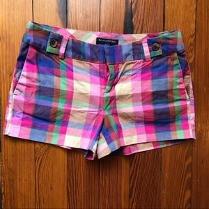 Madras Plaid Shorts